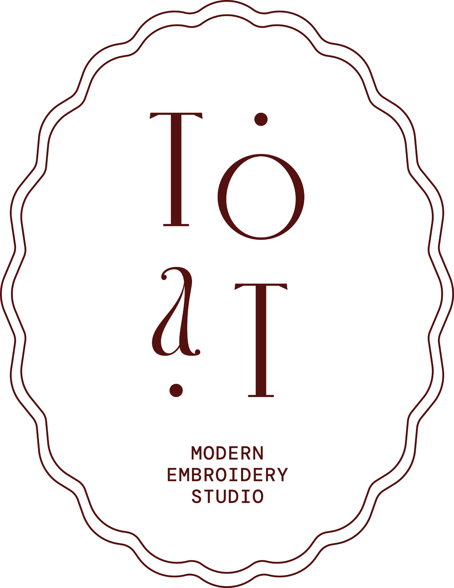 Made To A.T. Modern Embroidery Studio logo